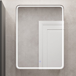 Stella Polare Зеркальный шкаф Анда 600х800/С R с Led-подсветкой – фотография-2